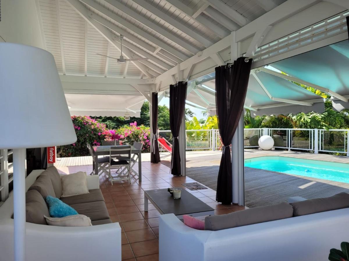 Villa Ste Marthe Avec Piscine, Grande Terrasse, Jardin Intime Et Citerne D'Eau Saint-Francois  Ngoại thất bức ảnh