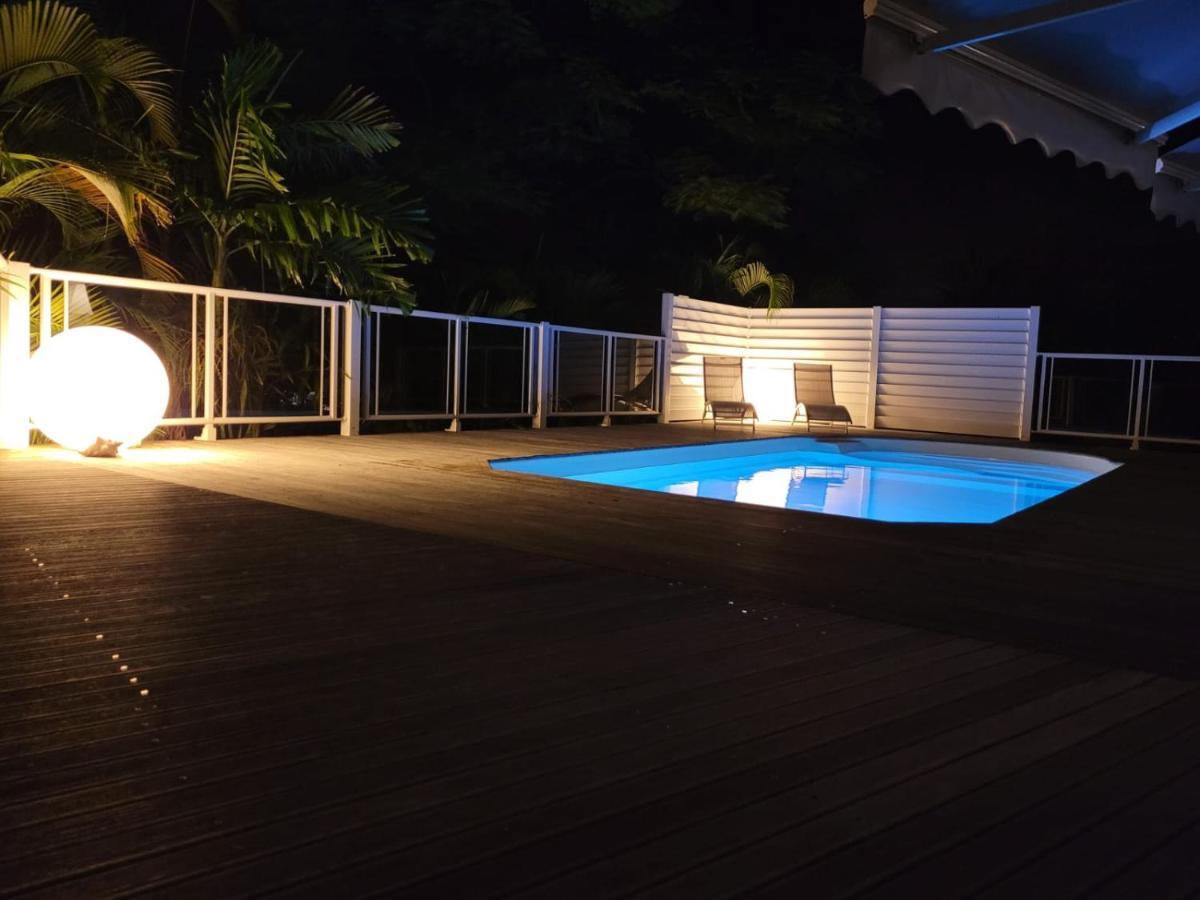 Villa Ste Marthe Avec Piscine, Grande Terrasse, Jardin Intime Et Citerne D'Eau Saint-Francois  Ngoại thất bức ảnh