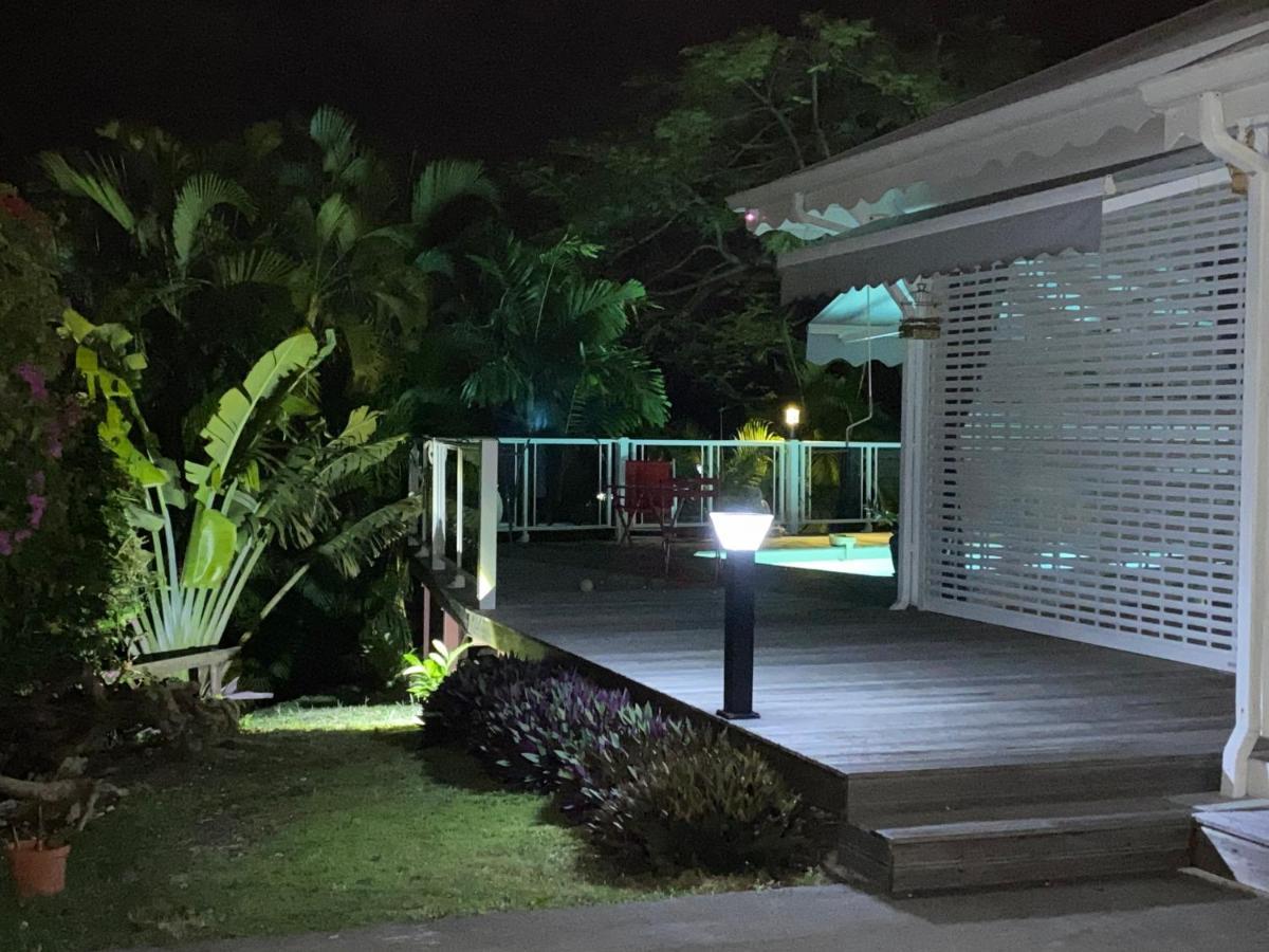 Villa Ste Marthe Avec Piscine, Grande Terrasse, Jardin Intime Et Citerne D'Eau Saint-Francois  Ngoại thất bức ảnh